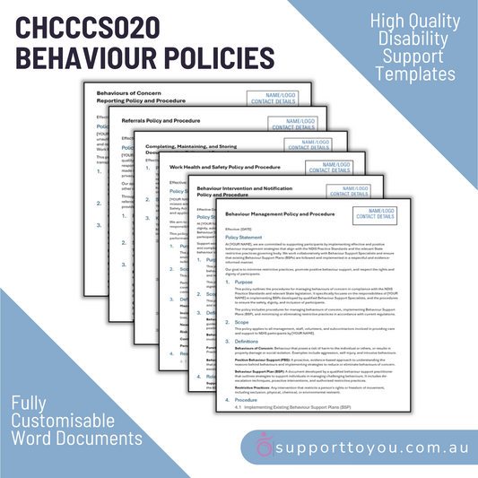 CHCCCS020 Respond Effectively to Behaviours of Concern