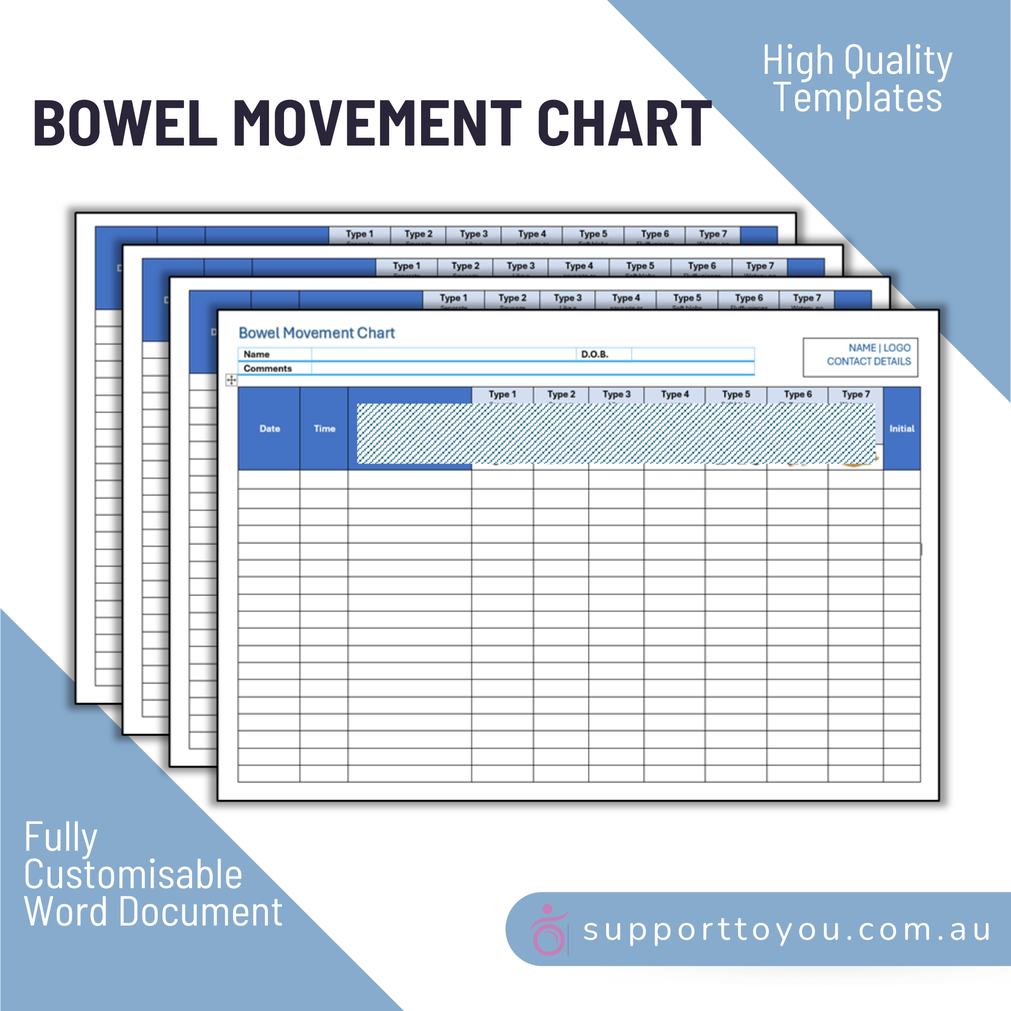 bowel movement chart