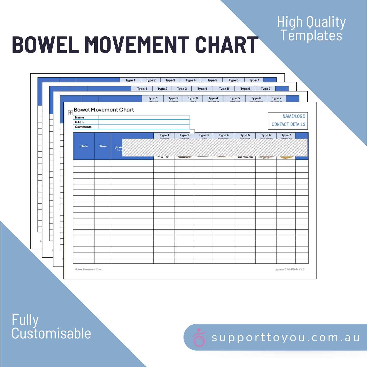 Bowel Movement Chart