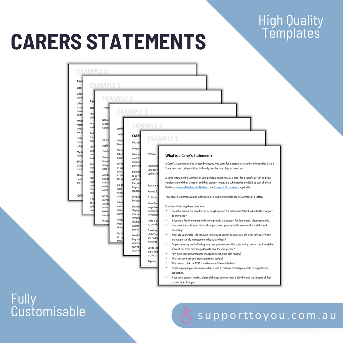 Carers Statements