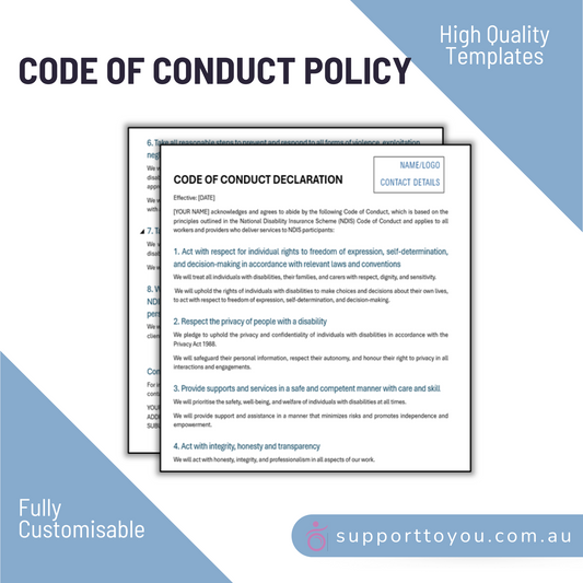 Code of Conduct Declaration