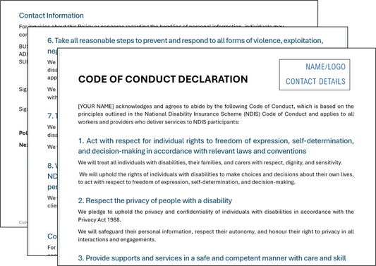 Code of Conduct Declaration