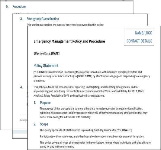 Emergency Response Policy & Procedure