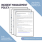 Incident Management Policy & Procedure