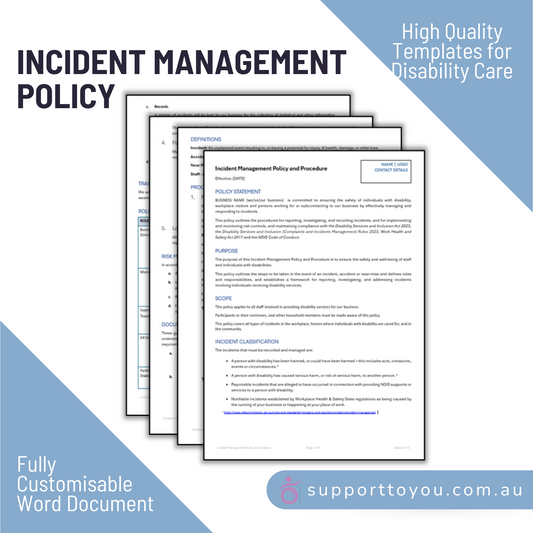 Incident Management Policy & Procedure