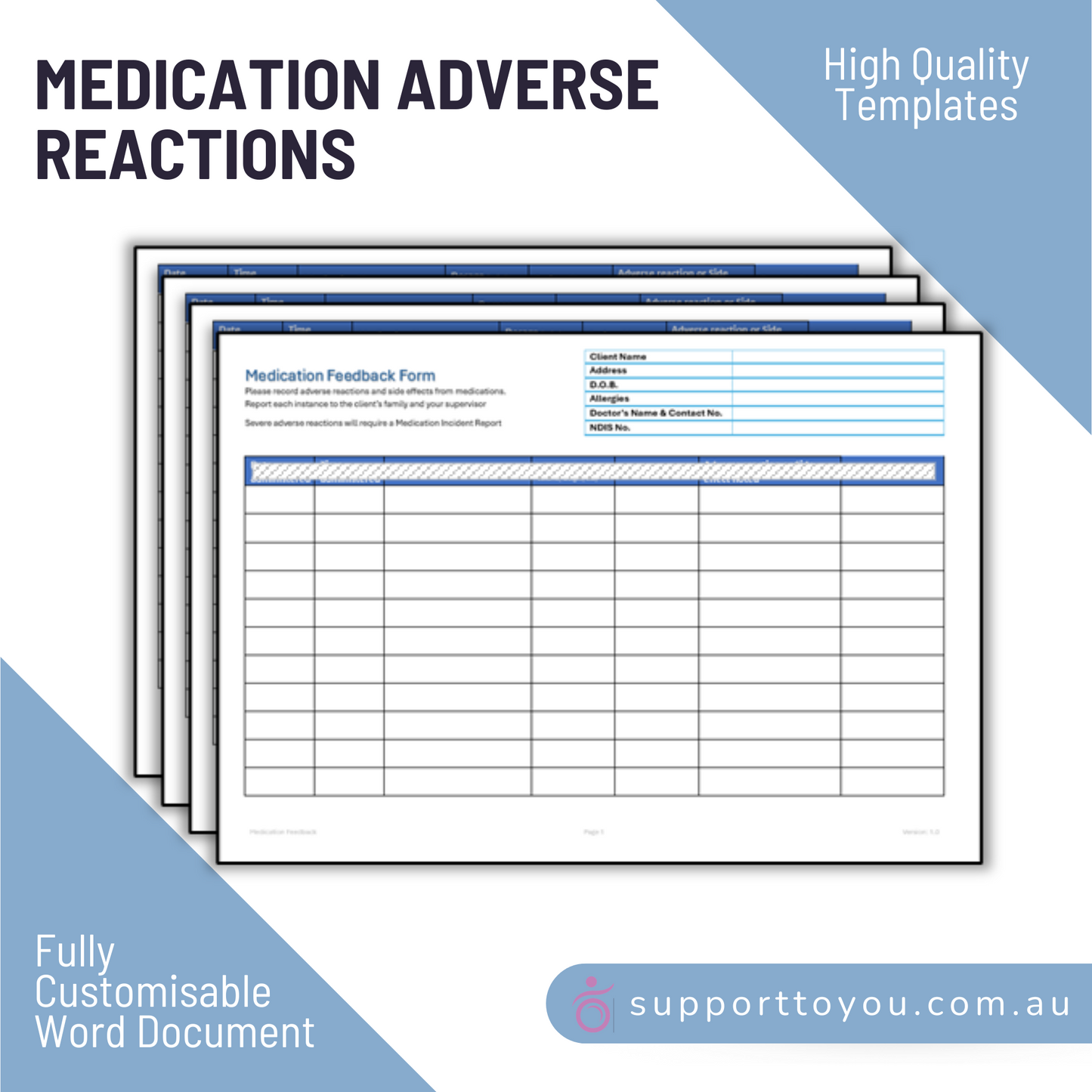 Medication Policy & Procedure