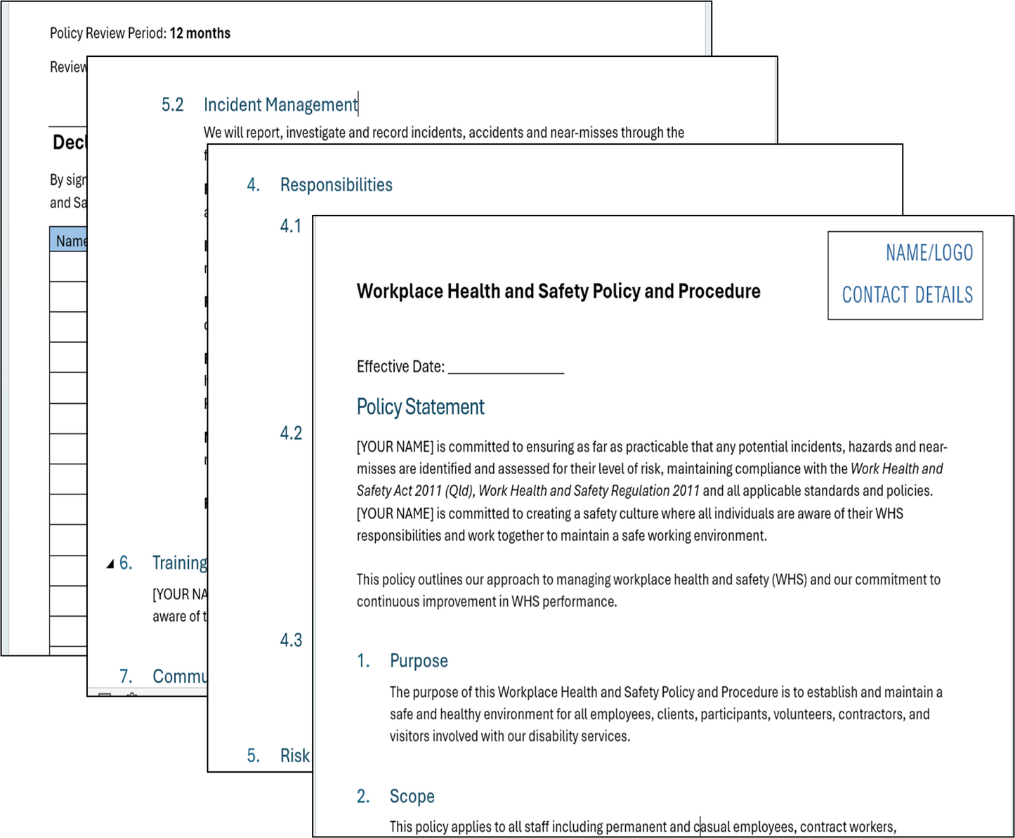 Policies & Procedures Bundle - Providers and Sole Traders